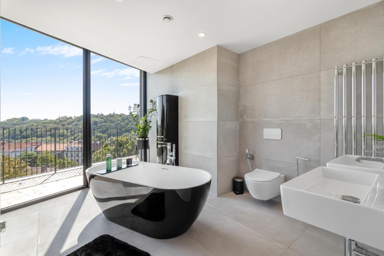 Luxury Penthouse Prague Apartment Bagian luar foto
